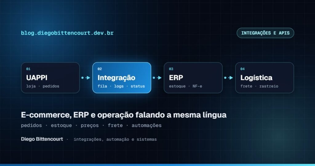 Integração com UAPPI: como conectar e-commerce, ERP e operação