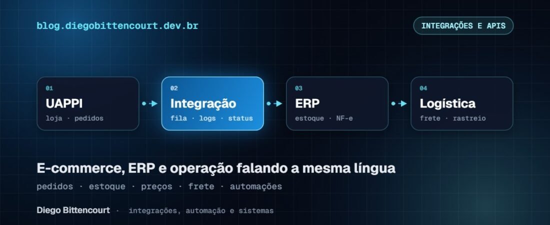 Integração com UAPPI: como conectar e-commerce, ERP e operação